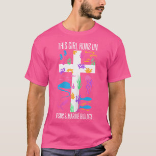 Jesus Marine Biology Marine Biologe T-Shirt