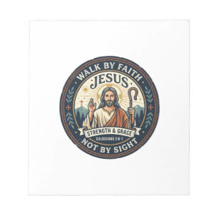 Jesus Matcha Cafe Trend Shirt Christliches Grafik_ Notizblock