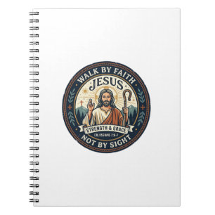 Jesus Matcha Cafe Trend Shirt Christliches Grafik_ Notizblock