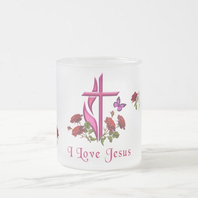 Jesus Mattglastasse (Mittel)