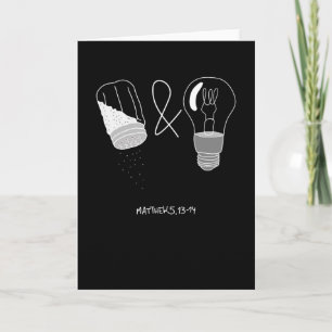 Jesus Matthew 5 13-14 Sermon auf dem Berg Karte