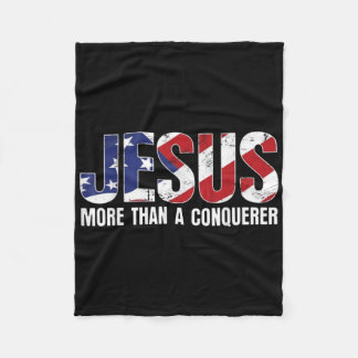Jesus mehr als ein Eroberer _3 Fleecedecke