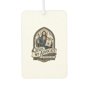 Jesus mein Fürsprecher Jesus Gerichtssaal Anwalt C Autolufterfrischer