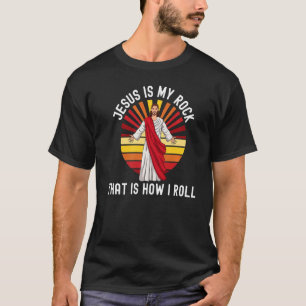 Jesus mein Rock, wie ich Christlichen Glauben Lord T-Shirt