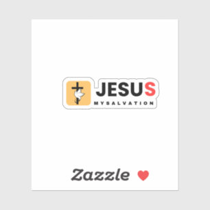 Jesus meine Erlösung Aufkleber