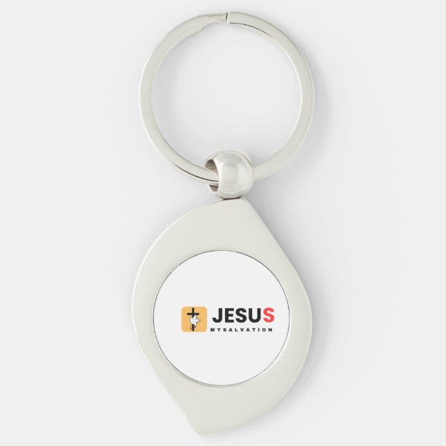 Jesus meine Erlösung Schlüsselanhänger (Vorderseite)