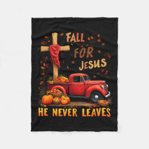 Jesus Meine Lieblingsjahreszeit Herbst Christliche Fleecedecke