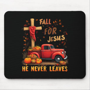 Jesus Meine Lieblingsjahreszeit Herbst Christliche Mousepad