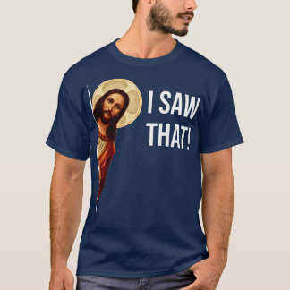 Jesus Meme sah ich das Crewneck Sweatshirt T-Shirt