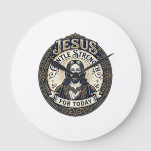 Jesus Memory Care Alzheimer Pflegekraft Shirt Chri Große Wanduhr