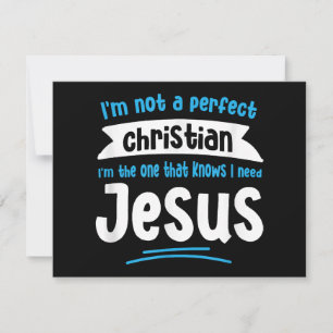 Jesus Men Women Kinder Spaß Christliche Bibel Glau Feiertagskarte