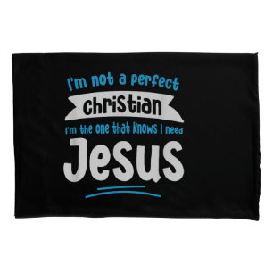 Jesus Men Women Kinder Spaß Christliche Bibel Glau Kissenbezug
