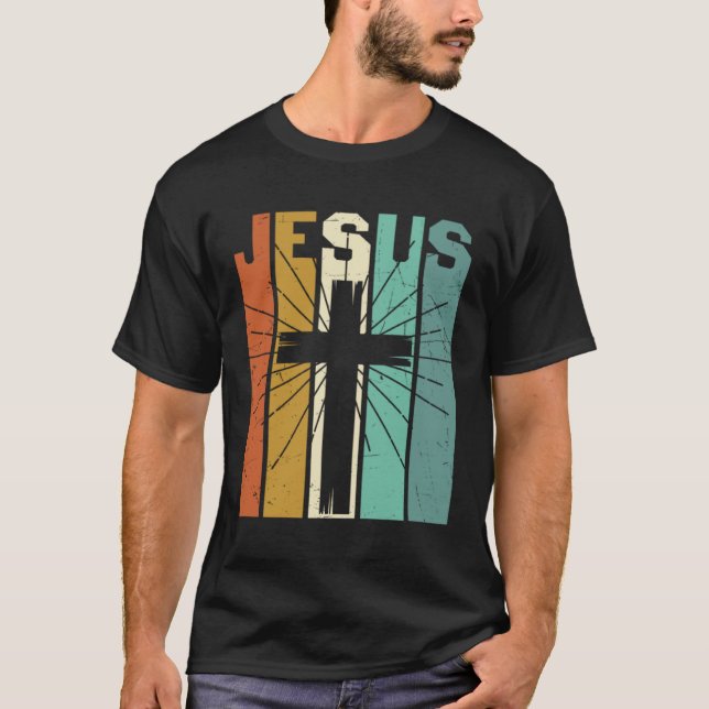 Jesus Men Women Kinder Spaß Christliche Bibel Glau T-Shirt (Vorderseite)