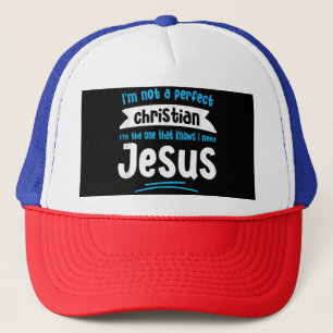 Jesus Men Women Kinder Spaß Christliche Bibel Glau Truckerkappe