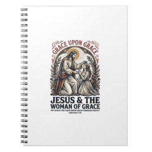 Jesus Menopause Midlife Frauen Ermutigung Shirt  Notizblock