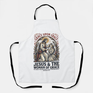 Jesus Menopause Midlife Frauen Ermutigung Shirt  Schürze