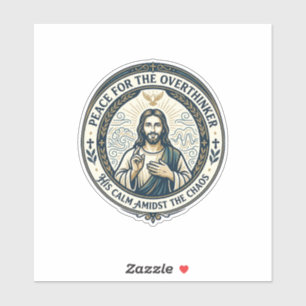 Jesus Mental Health Bekräftigungen T-Shirt Inspiri Aufkleber