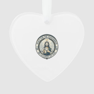 Jesus Mental Health Bekräftigungen T-Shirt Inspiri Ornament