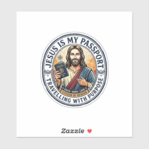 Jesus Missionar Globales Missions-Shirt Christlich Aufkleber