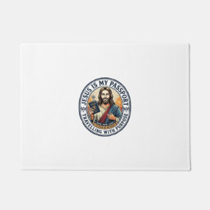 Jesus Missionar Globales Missions-Shirt Christlich Fußmatte