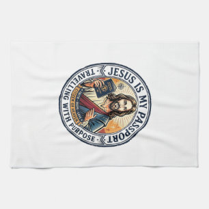 Jesus Missionar Globales Missions-Shirt Christlich Geschirrtuch