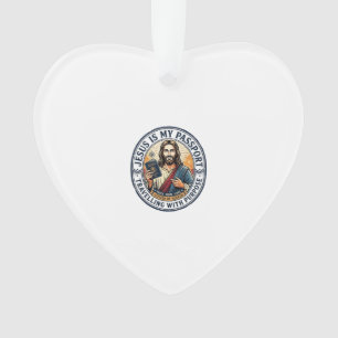 Jesus Missionar Globales Missions-Shirt Christlich Ornament
