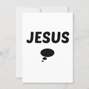 JESUS MIT BILD EINLADUNG