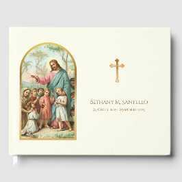 Jesus mit dem Kindererbeerbuch Gästebuch