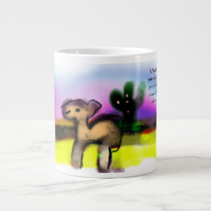 Jesus mit dir Jumbo-Tasse