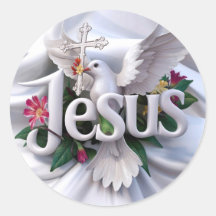 Jesus mit heiliger Taube und Kreuz #2