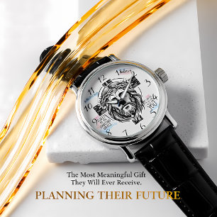 Jesus mit Krone von Thorns Armbanduhr