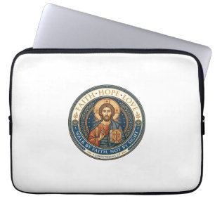 Jesus Mönchische Kontemplative Spiritualität Grafi Laptopschutzhülle