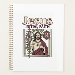 Jesus-Monogramm Anfangs Glaubens Jesus-Monogramm I Planer