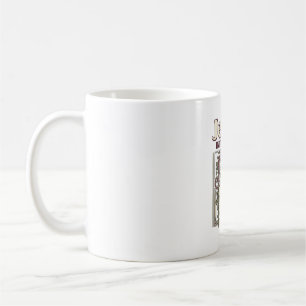 Jesus-Monogramm Anfangsbuchstabe Glaube Jesus-Mono Kaffeetasse