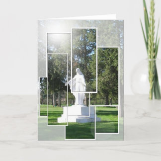 Jesus Mosaic Grußkarte Jeden Anlaß Dankeskarte