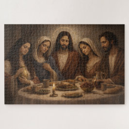 Jesus, Mother Mary Joseph Mary Magdalene And Mary Puzzle