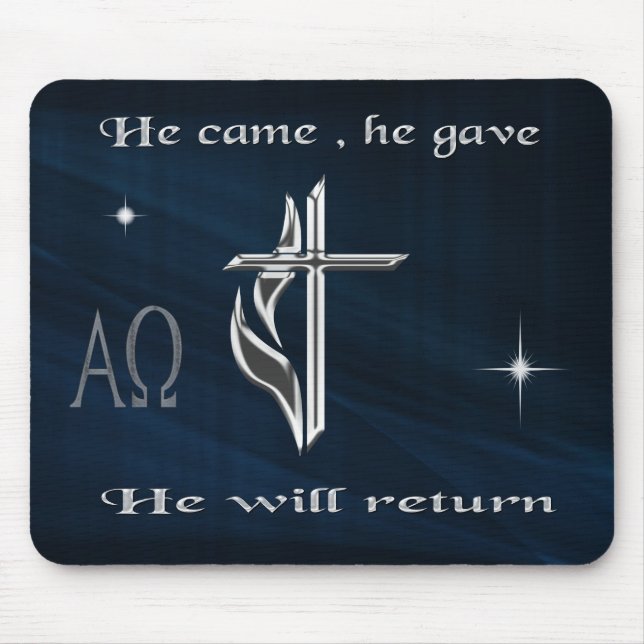 Jesus Mousepad (Vorne)
