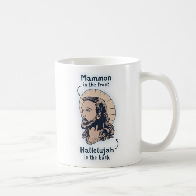 Jesus Mullet Tasse (Rechts)