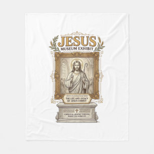 Jesus Museum Ausstellung Jesus Museum Ausstellung Fleecedecke