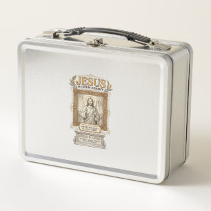 Jesus Museum Ausstellungs Jesus Museum Ausstellung Metall Brotdose