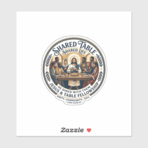 Jesus Mütter Gruppe Frauen Bibel Studie Vintage-Sh Aufkleber