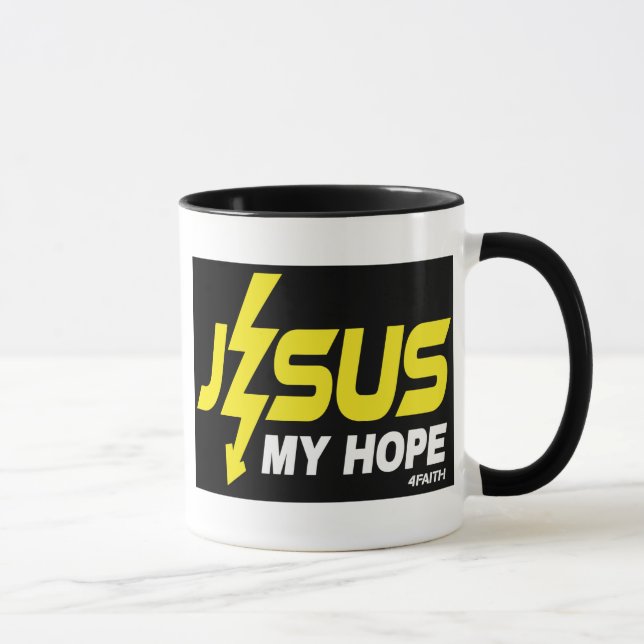 Jesus my Hope Tasse (Rechts)