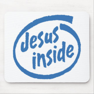 Jesus nach innen mousepad
