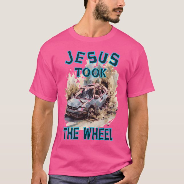 Jesus nahm das Rad T-Shirt (Vorderseite)