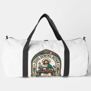Jesus Nähreparatur Herz Jesu Nähreparatur Duffle Bag
