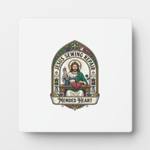 Jesus Nähreparatur Herz Jesu Nähreparatur Fotoplatte