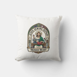 Jesus Nähreparatur Herz Jesu Nähreparatur Kissen