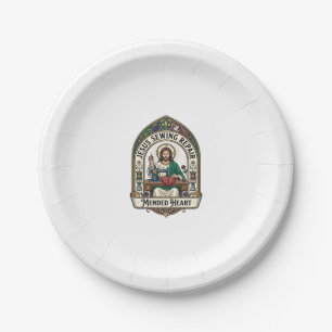 Jesus Nähreparatur Herz Jesu Nähreparatur Pappteller