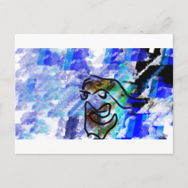 Jesus Name Hoffnung Postkarte (Vorderseite)