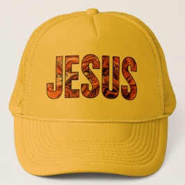 Jesus name on a cap truckerkappe